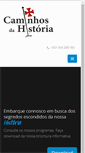 Mobile Screenshot of caminhosdahistoria.com